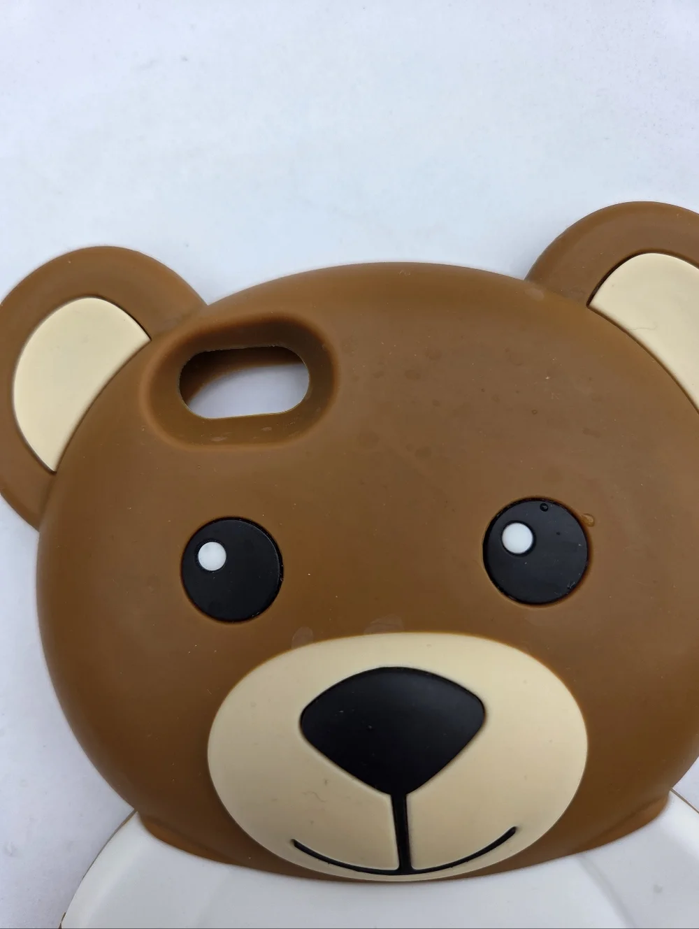 Moschino Cell iPhone 5/5S Case Brown Teddy Bear 